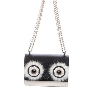 Kate Spade Black and White Owl Crossbody Bag